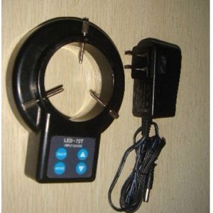 China Optical instruments microscope led ring light LED-72T sector control zone segment 10 step on sale