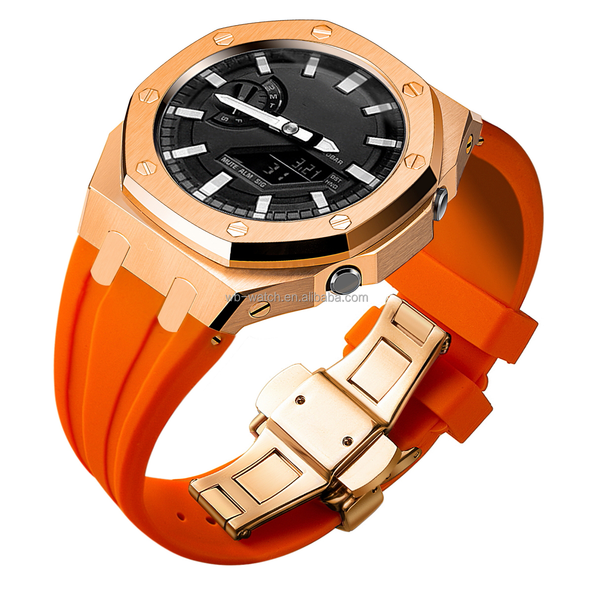 Gen 5 G Shock GA2100 Rubber Band Mod Kit For Casio Watch Modified Case Stainless Steel