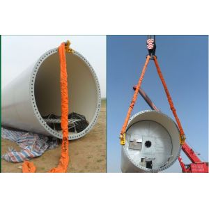 round sling ,WLL 100t , According to EN1492-2 Standard, Safety factor 7:1 , CE