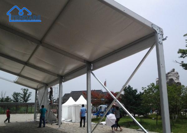 Luxury Aluminum Wedding Event Marquee Party Tent With Ceiling Roof/PVC Door For