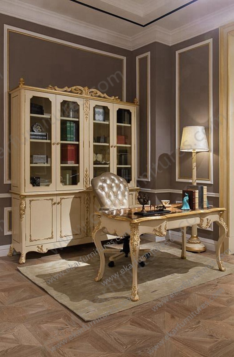 New Design Hand Carved Cabinet Wood with Doors and Drawers FW-126