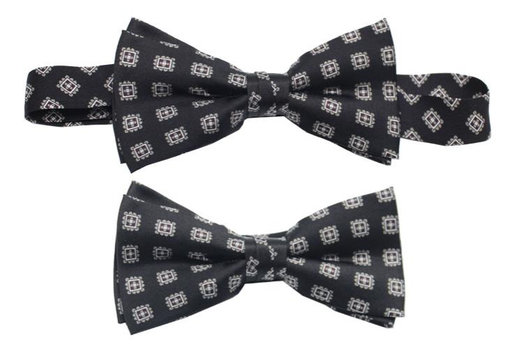 Adjustable Knotted Bow Tie Hand Made Custom Silk Bow Ties
