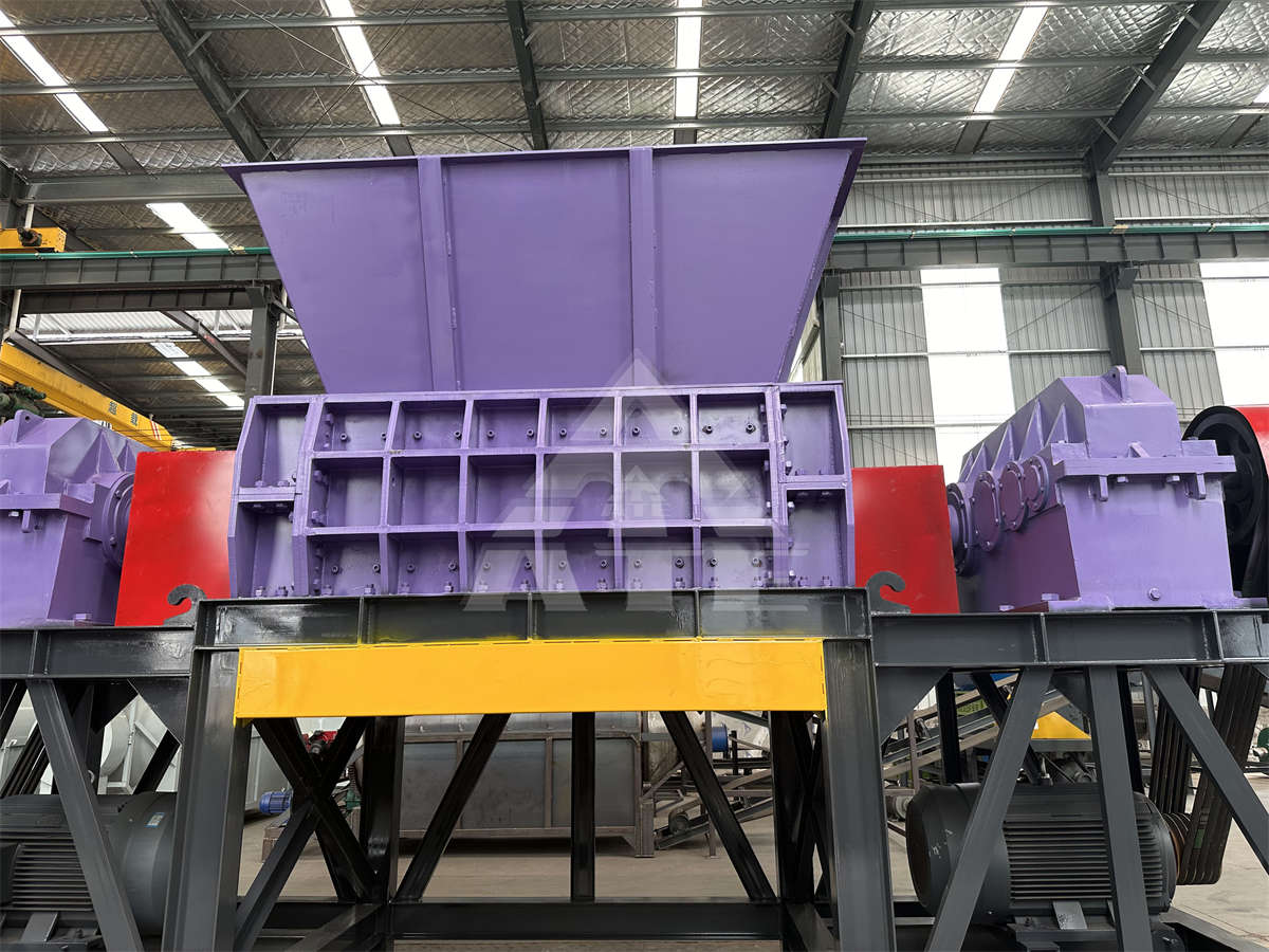 2t/D-3t/D Tyre Recycling Machine Tire Crusher Waste Rubber Tyre Shredder Machine