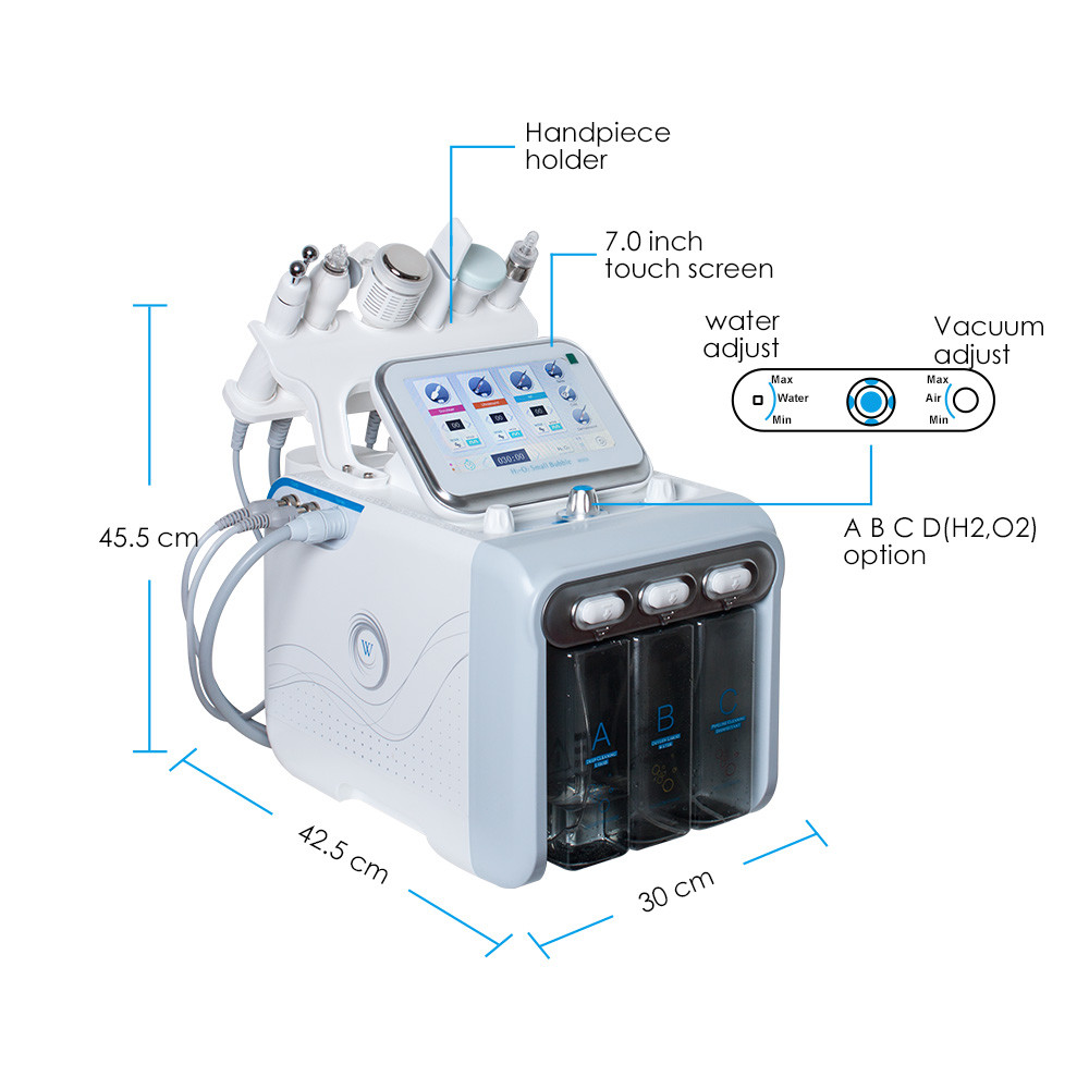 2018 Hot Selling Hydrogen Oxygen Water Dermabrasion Power Microdermabrasion Machine For Home Use Spa
