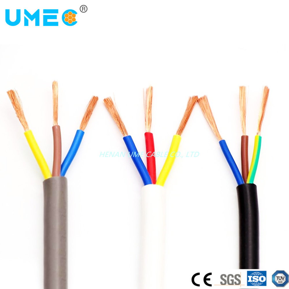 300/500V Myym Underground Cable Indoor H05VV-F A05VV-F Flame Retardant Rvv Copper Cord Cable