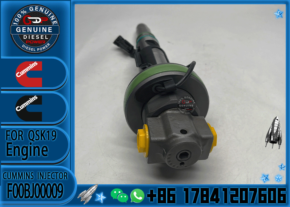 2881089 2882130 Diesel Fuel Injector F00BJ00008 F00BJ00009 0986435616 0986435905 Y431K05584 For CUMMINS 174/175 QSK60