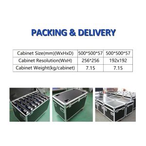 Rugged 6" * 8" Led Screen Display Led Panel Monitor 3D For Advertising