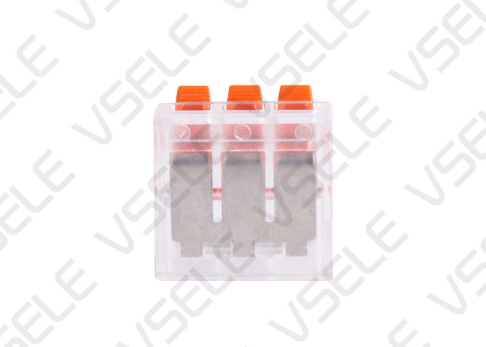 Three Strand Wire Junction Connector With Red Copper Corrosion Resistant