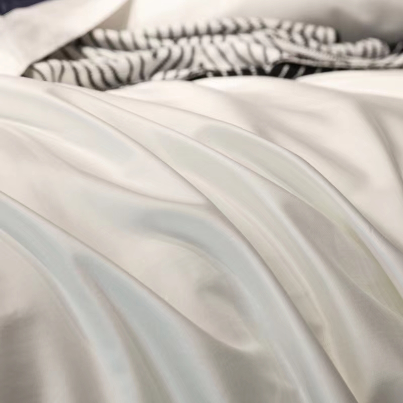 Customize your home with Mercury's pure cotton six-piece set luxurious and solid color