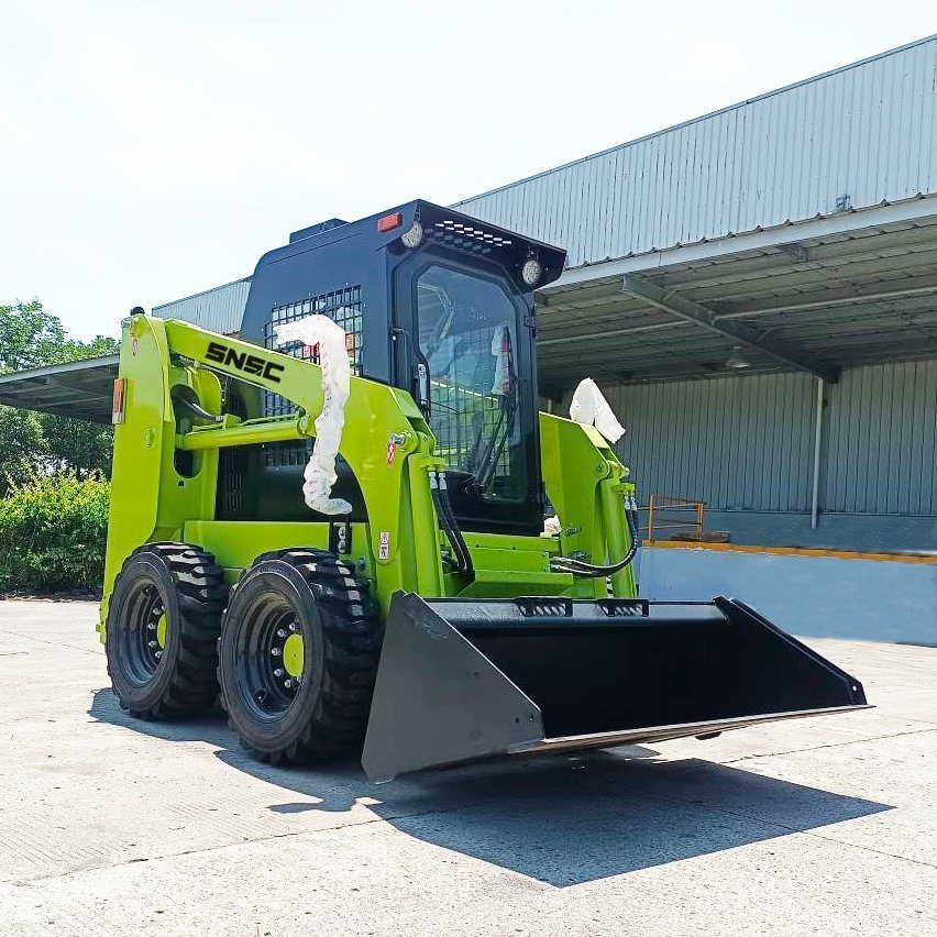 Euro 5 CE EPA Compact Wheel Skid Steer Loader 500kg 800kg 1050kg Small Mini Skidsteer Track Loader Cargadora