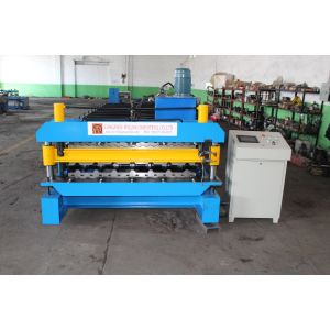  Double Layer Roll Forming Machine For Glazed Roof And Trapezoid Sheet Manufactures