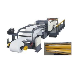  Automatic High-speed Helical-knife Paper Roll Sheeter Stacker, for 1-rol, 2-roll, 4-roll, 6-roll Manufactures
