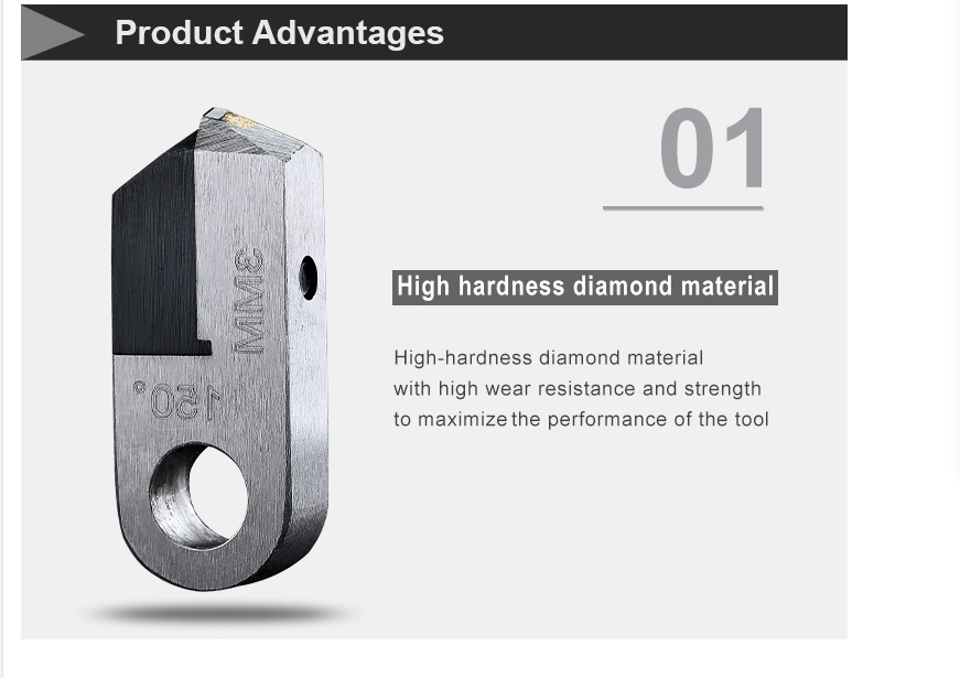 Carbide Shank Concave Flat Shape Posalux Diamond Tools