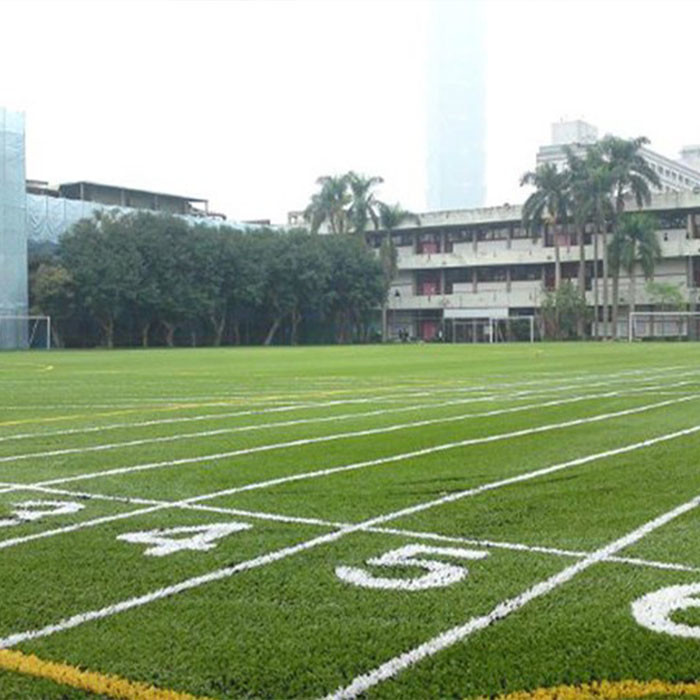 High Standard Football Artificial Turf 45mm 150 Stitches/M Dark Green Artificial Grass Low Maintenance