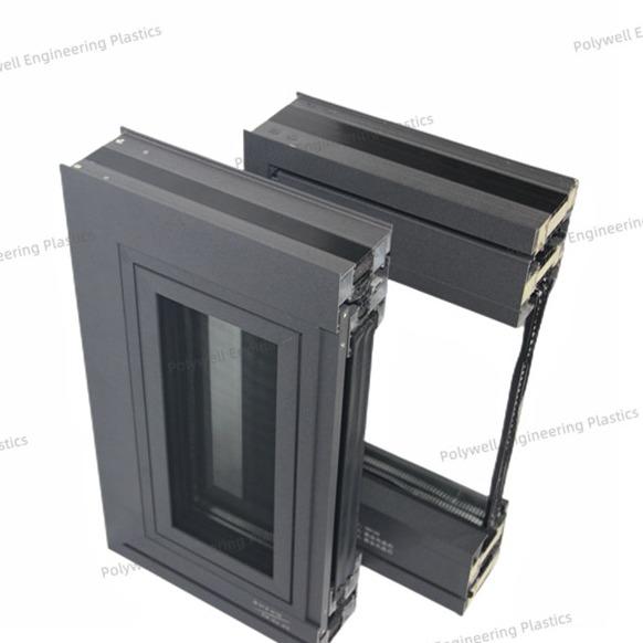 Double Glazing Thermal Insulation Window Mill Finish Broken Bridge Silent