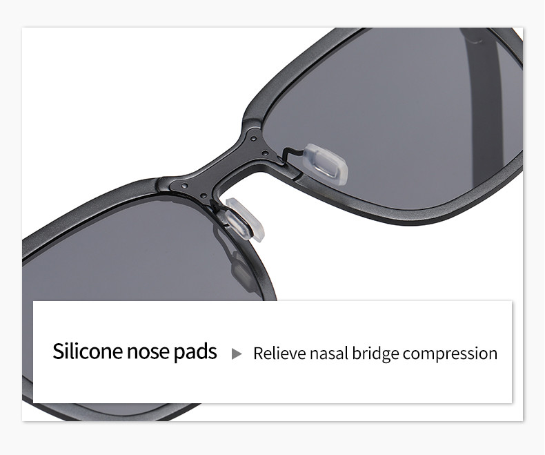 Unisex Outdoor Polarized Sunglasses Aluminum Magnesium Alloy