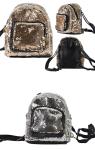 Sublimation Custom Photo Glitter Sequin Backpack Trendy Travel Sparkly Backpack
