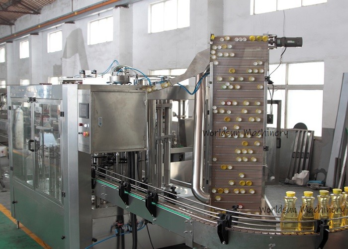 2000BPH Automatic Oil Filling Machine edible oil filling equipment