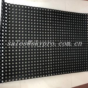 China Black Hole Type Hydrophobic Rubber Mats For Kitchen Workshop on sale