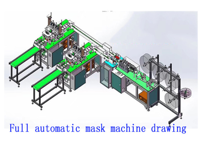 China Supplier Automatic Nonwoven Disposable Medical Face Mask Making Machine With Ultrasonic