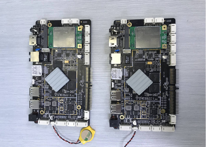 Dual Screen Embedded Android Board Digital Signage Android OS RK3399 Embedded CPU Boards