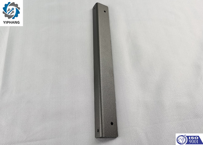 Sand Textured Powder Coating Mild Steel L Brackets Precision Sheet Metal Components ODM