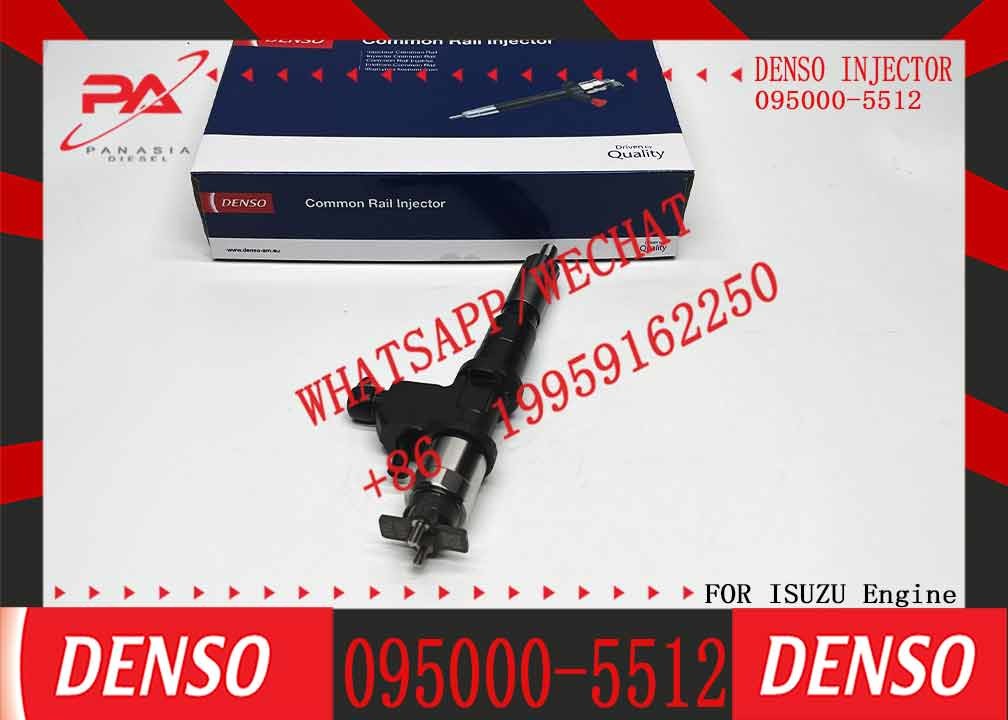 ELIC Excavator 095000-5511 095000-5512 095000-5513 095000-5514 095000-5515 095000-5516 Engine Common Rail Fuel Injector
