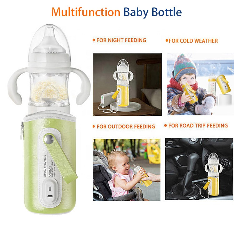 Portable 8 Oz Feeding Formula Mixing Baby Bottle PPSU Odorless 5 In 1 For On The Go