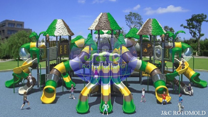 High Precision Playground Slide Exit Rotational Mold For Plastic Rotary Molding