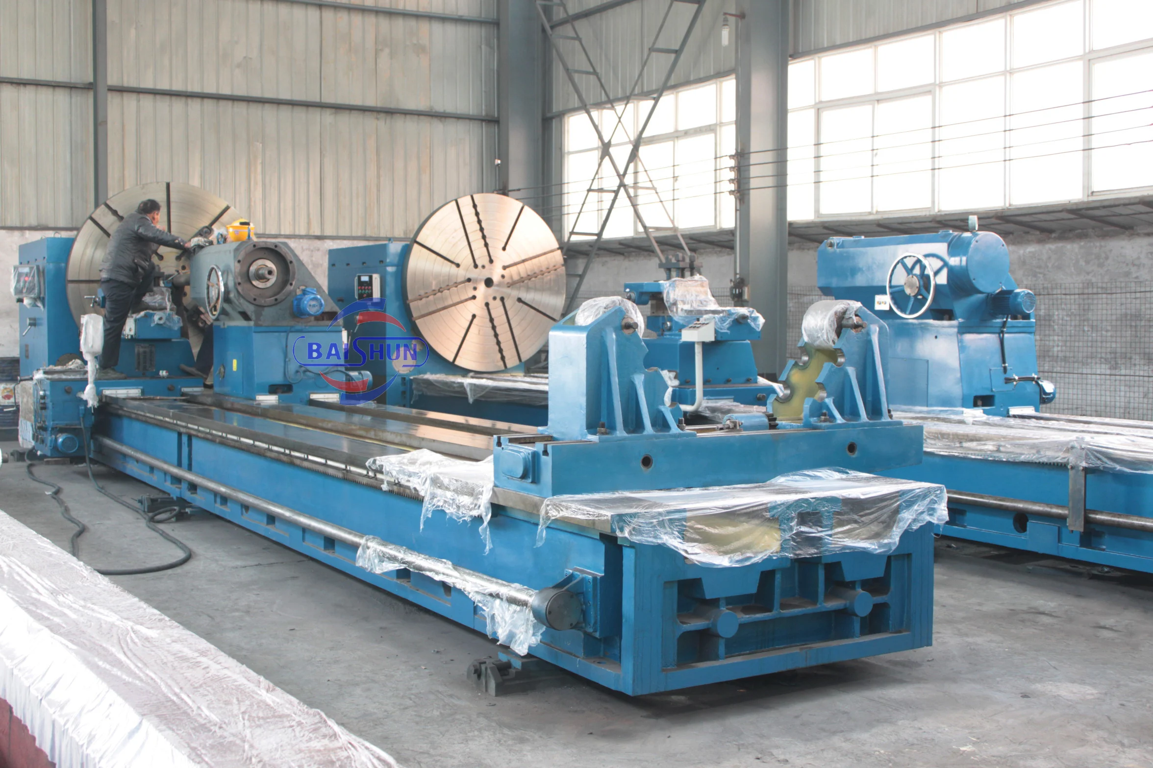 Conventional Heavy Duty Sliding Gap Bed Lathe Horiztonal Lathe Machine For Sale