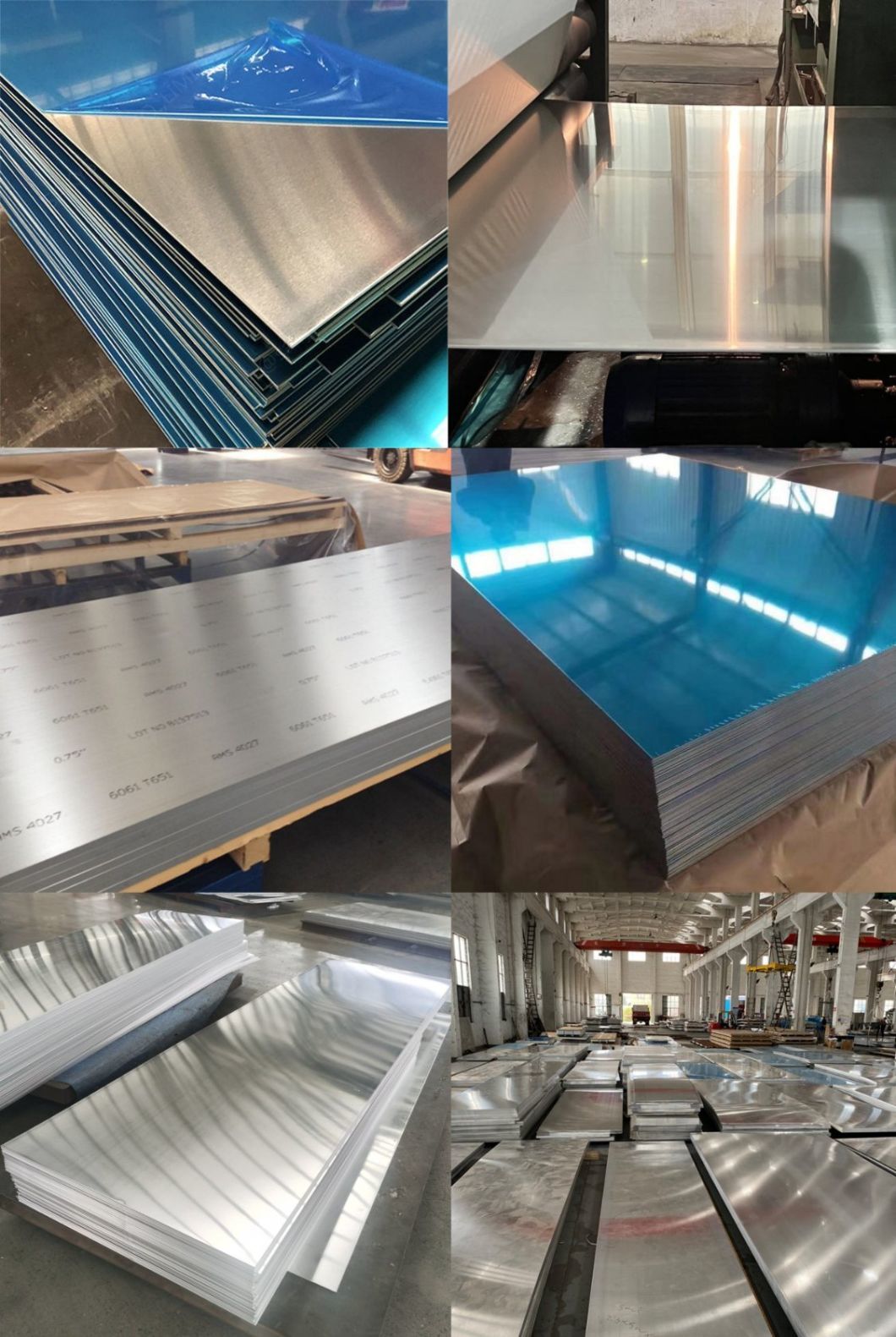 Supplier Construction Sheet 0.15-6.00mm 4&prime; X8&prime; ASTM 1050 1060 1100 5083 H111 Aluminum Plate