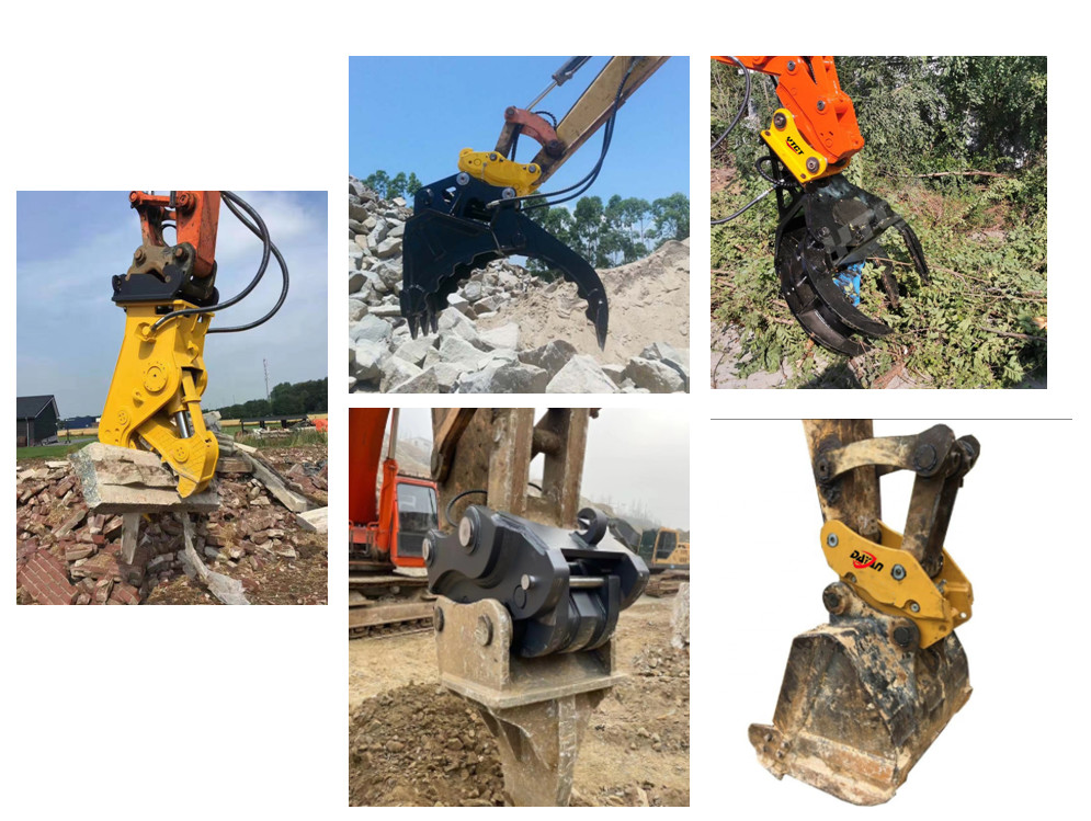 High-quality 450mm Mini Digger Quick Hitch 40kg Hydraulic Quick Hitch Excavator