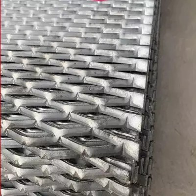 Heavy Duty 15x25mm Galvanized Expanded Metal Mesh Low Carbon Steel