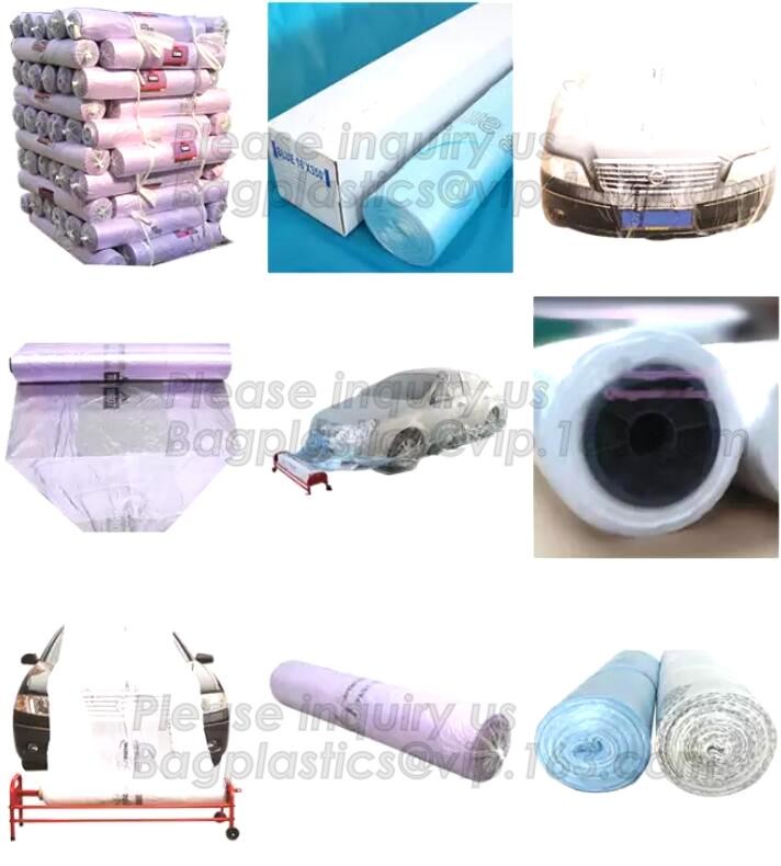 make to order painter drop dust sheet,dust proof transparent dust sheet cover made in china, transparent plastic cover s