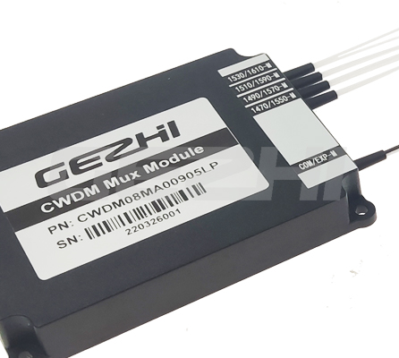 1*8 CWDM Single core fiber 1470~1610nm Passive Multiplexer Splitter WDM CWDM Mux Demux Module LC/UPC ST/UPC with Express