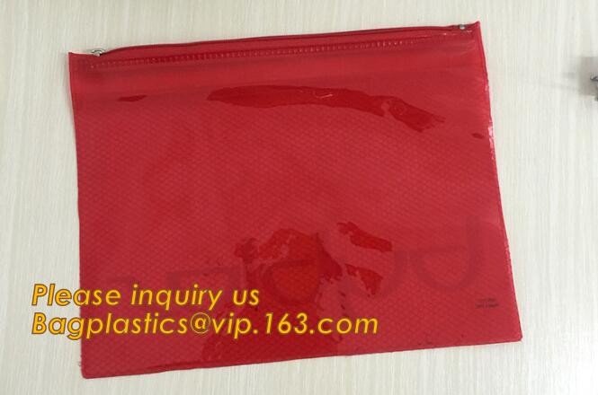Plastic Bag OEM Custom PVC Loop Handle Image Printed Plastic Shopping Bag,Promotional Clear Waterproof Plastic Cosmetic