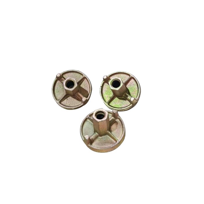 D12/D15/D17/D20 Q235/Q345 Formwork Tie Nut With Galvanized Wings Nut Compatibility
