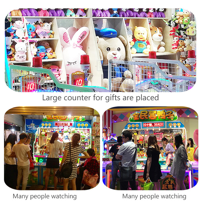 Popular Electronic Arcade Simulator Commercial Shopping mall Ring Ducks Game Machine