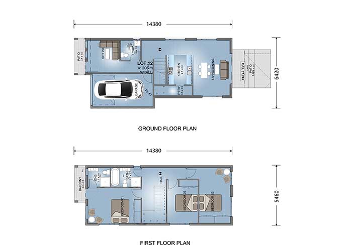 Stable Prefabricated Residential Buildings With Lightweight Steel Houses Modular Home