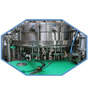 Beverage Can Filling Machine , 2-1 Full Automatic Carbonated Juice Machine