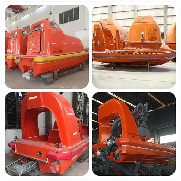 SOLAS Approved 8 Persons FRP Marine Life Saving Fast Rescue Boat FRC