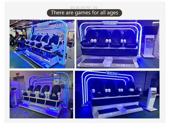 2500W 9d Virtual Reality Game Machine Vr Cinema With 3C Glasses