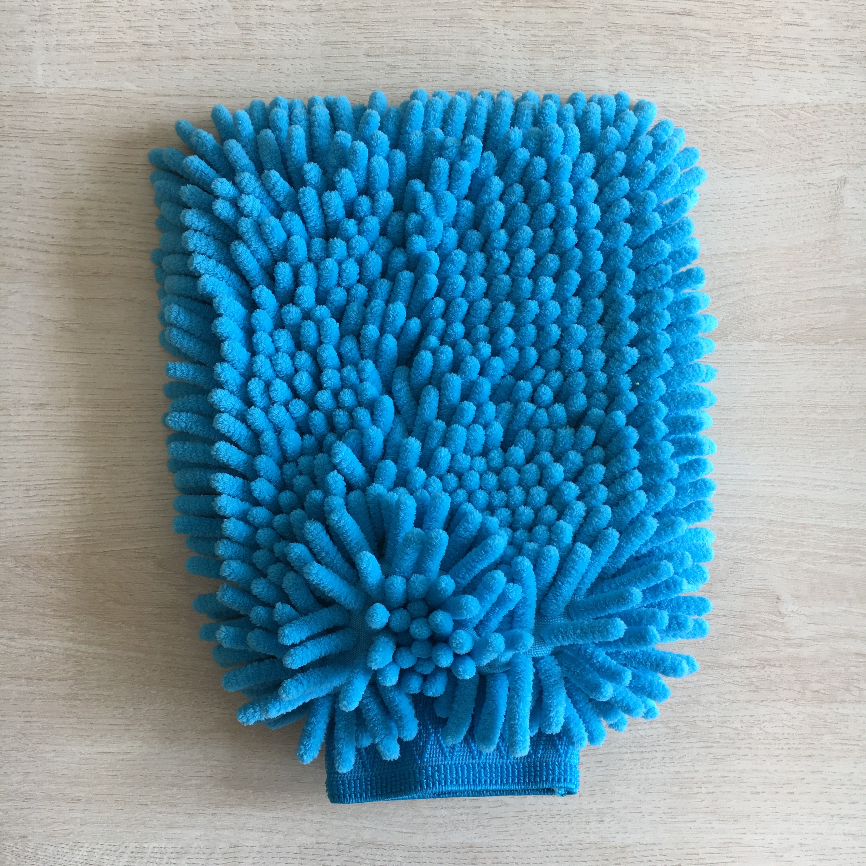 House keeping washing absorb mitt 100% polyester microfiber mitt gloves