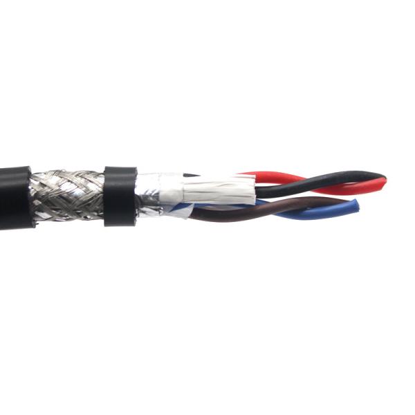 5 Pair 0.75mm PVC Insulated Shielded Twisted Pair Cable RS485 Signal Communicati