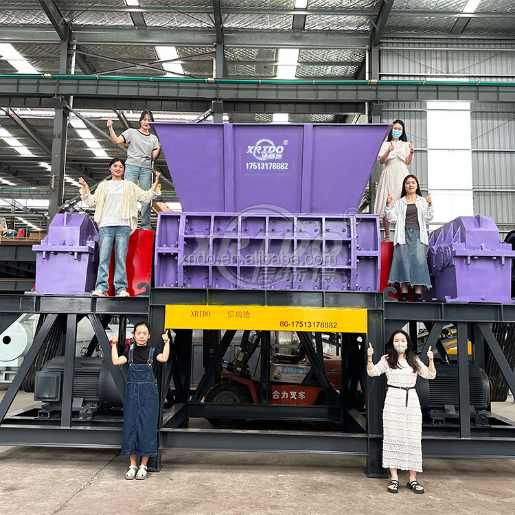22000Kg/H Iron Crusher Machine Automatic Steel Scrap Shredder Machine