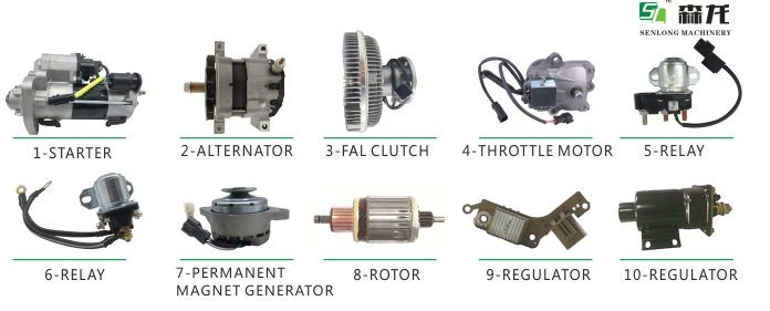 12V 2KW 9T CW C1.8 C2.2 E303E E303.5E 163-3361 Perkins Starter Motor