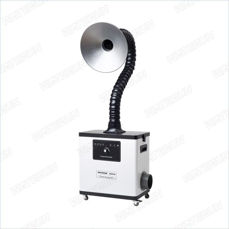 Silver Color Aluminum Alloy Nozzle Round Outlook Durable For Fume Extractor