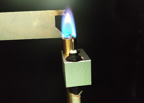 Vertical Horizontal Flammability Tester , IEC60695-11-20 Flammability Test Apparatus
