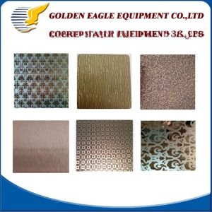 China Stainless Steel Press Plate Chemical Etching Machine With CE Certification on sale