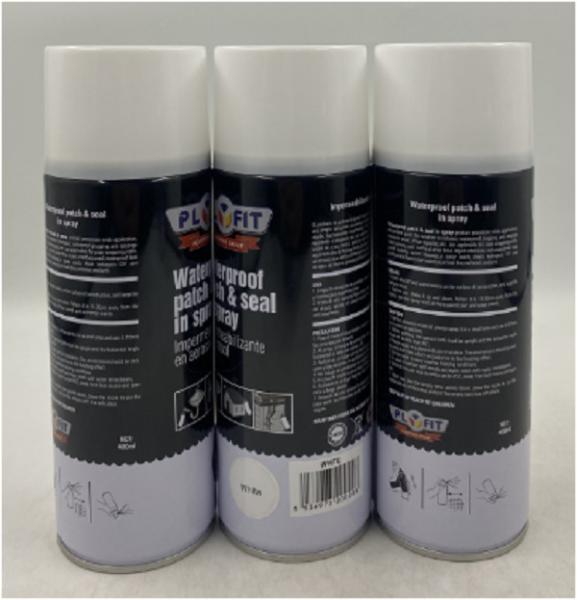 Waterproof Sealing Spray for Roof Repair Stop Leak Shelf Life 3 Years Level